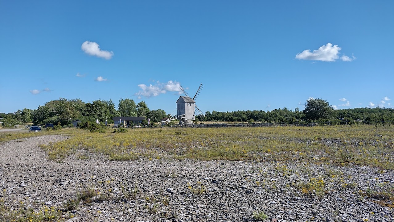 A windmill, Saaremaa, Estonia