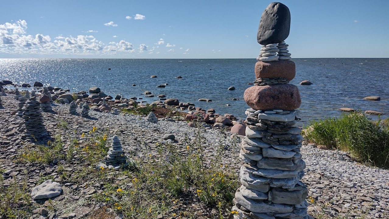 Standing Stones, Saaremaa, Estonia