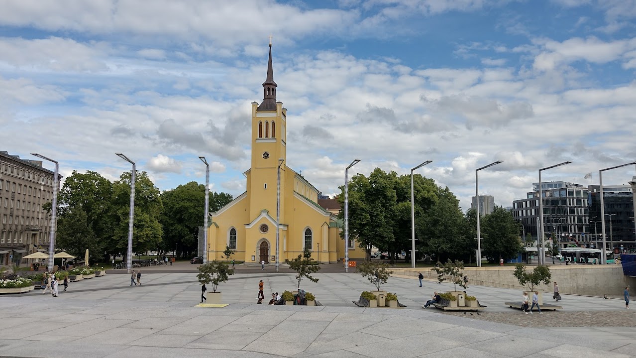 Freedom Square, Tallinn, Estonia