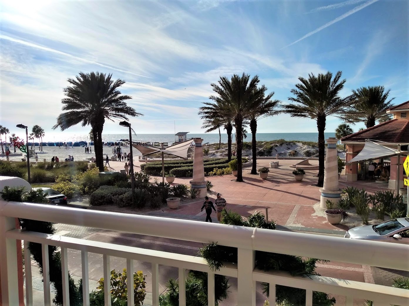 View of Clearwater Beach from the Hyatt Regency Hotel, Flroida