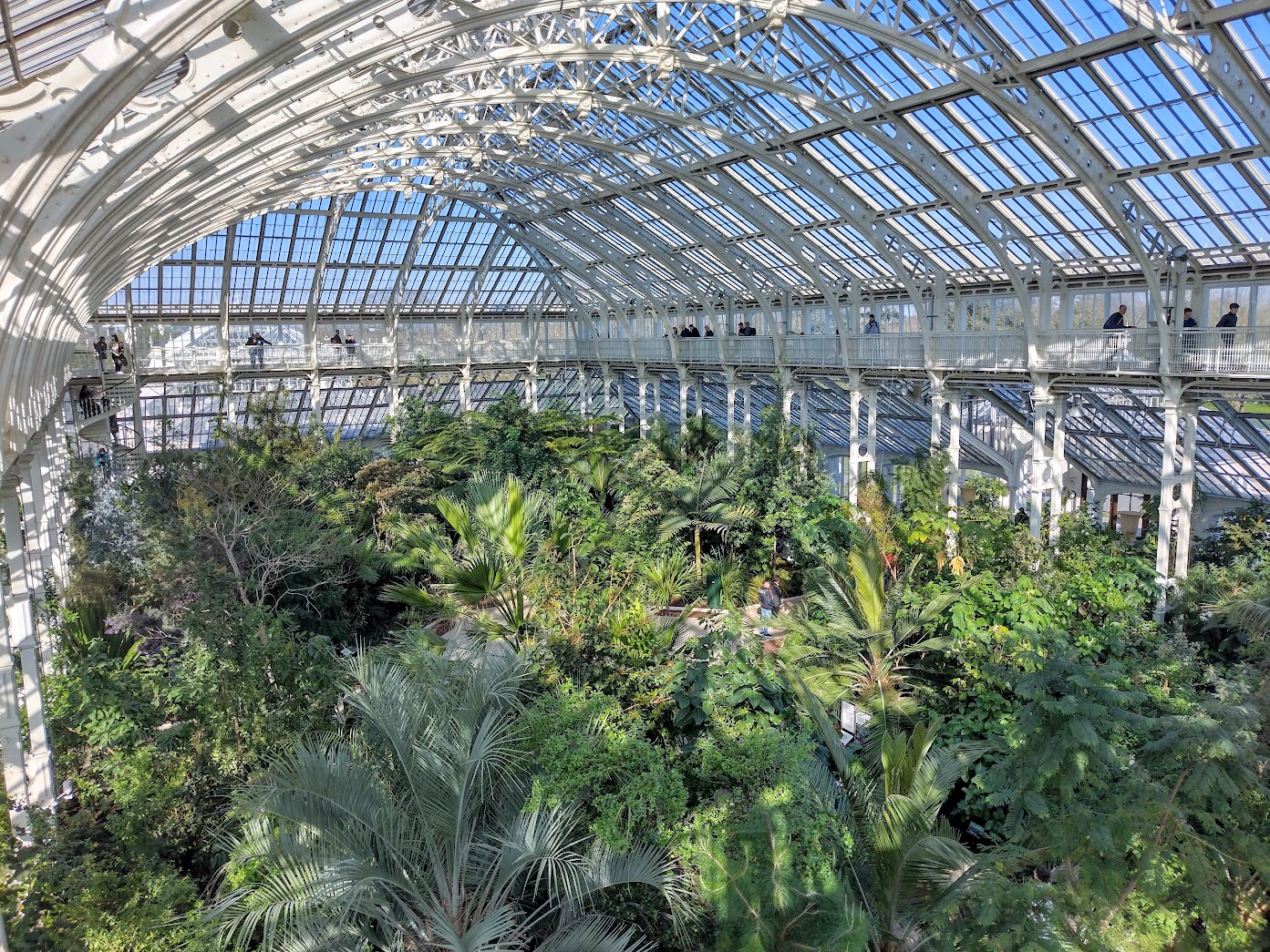 Inside Kew Gardens, London