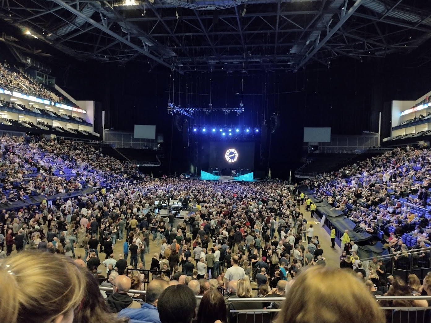 Inside the O2 Arena, London