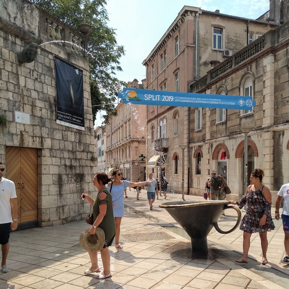 Pirja Fountain, Split, Croatia